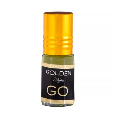 Духи масляные женские Golden Go, 3 мл