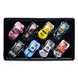 Набор машин "Дорожная гонка" металл, в коробке