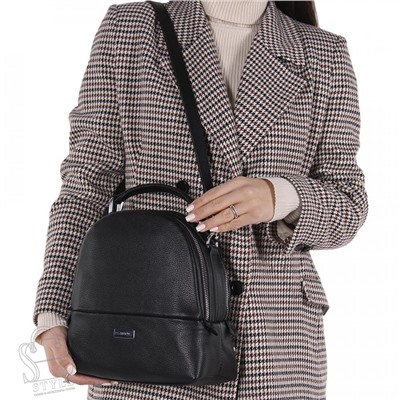 Рюкзак женский 670091 black Velina Fabbiano-Safenta/30