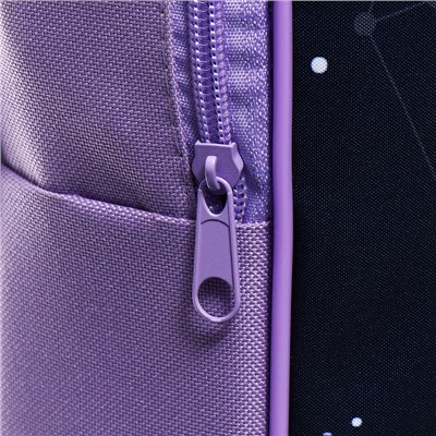 Папка для чертежей и рисунков А3, 470×350×75 мм, с ручками, текстильная, ПМД 3-20-4 «Девочка в наушниках» 71720