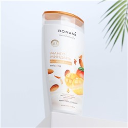 Гель для душа женский с пантенолом, 250 мл, аромат манго и миндаля, BONAMI