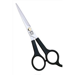 Dewal Парикмахерские ножницы прямые с усилителем / Easy Step 9502/5.5, черный KRISTALLER, 1127087