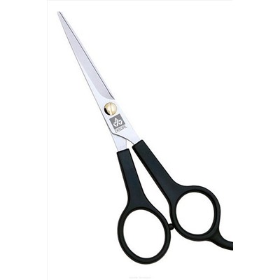 Dewal Парикмахерские ножницы прямые с усилителем / Easy Step 9502/5.5, черный KRISTALLER, 1127087