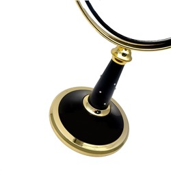 Rama Rose Зеркало косметическое настольное двустороннее с 5Х увеличением K-462, 15 см 15421