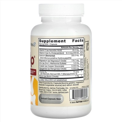 Jarrow Formulas, Bone-Up, три раза в день, 90 капсул