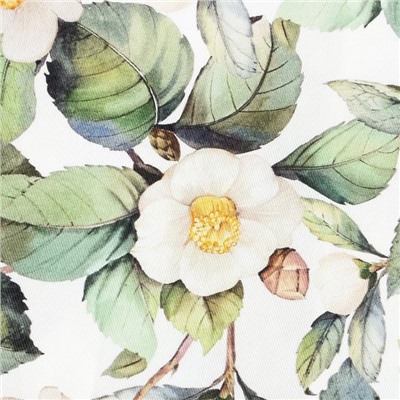 Скатерть «Этель» Camellia, размер 145×220 см, хлопок 100%, саржа 190 г/м²