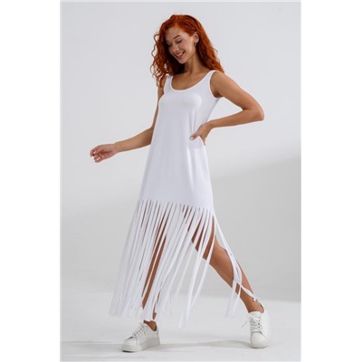 7488 Платье женское (Белый)