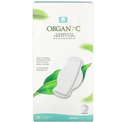 Organyc, Organic Cotton Pads, Super Flow, 10 Pads