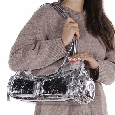 Сумка 3350Q silver Polina&Eiterou