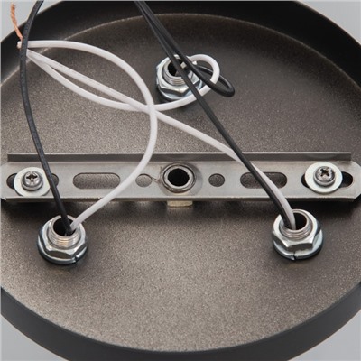 Люстра на потолок BayerLux «Онлайн», 3×15 Вт, Е27, черный/прозрачный