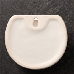 Кашпо подвесное «Силуэт», 300 мл, керамика, белое