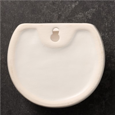 Кашпо подвесное «Силуэт», 300 мл, керамика, белое