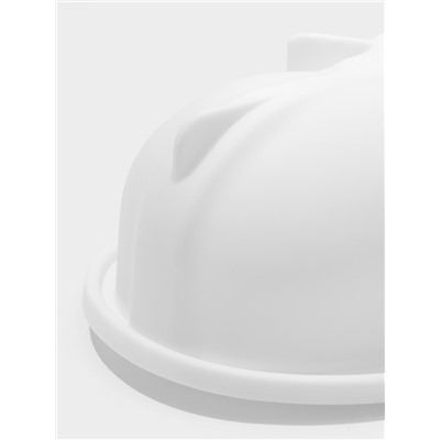 Форма для муссовых десертов и выпечки Доляна «Влюблённые сердца», силикон, 27×17 см, белая