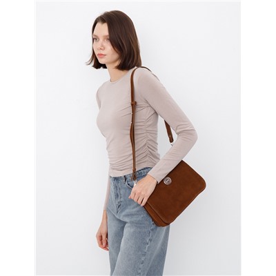 Сумка 1035CF brown Polina&Eiterou