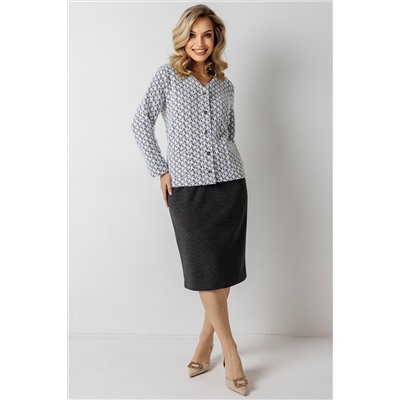 Жакет женский  4428/07/Черный, белый