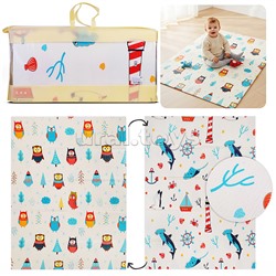 Коврик развивающий "Совушки-Подводные истории" (150*180* 0.8см) EVA