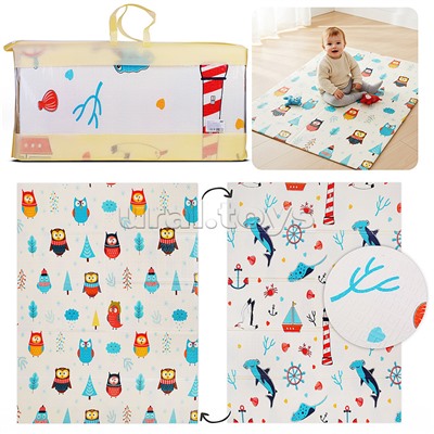 Коврик развивающий "Совушки-Подводные истории" (150*180* 0.8см) EVA