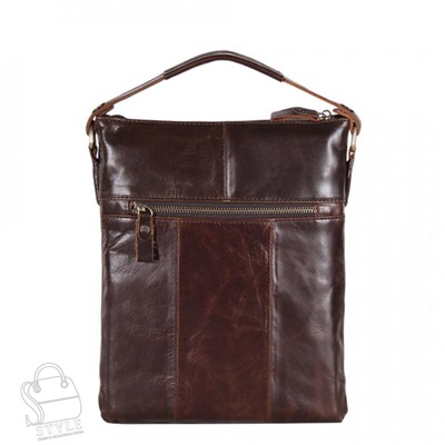 Сумка мужская кожаная 7615Z coffee Zinimxs