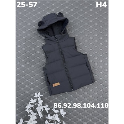 Жилет H4 т.серый