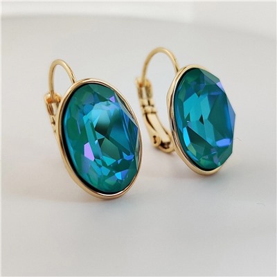 Серьги с кристаллами Swarovski