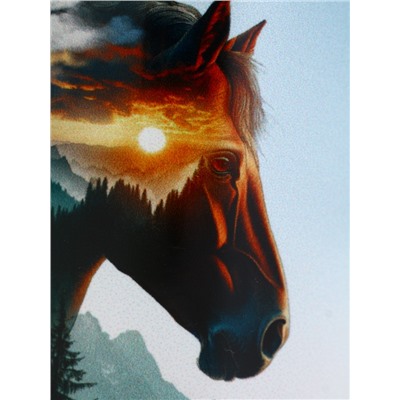 Кружка новогодняя керамическая «Повелитель вершин», лошадь, 320 мл