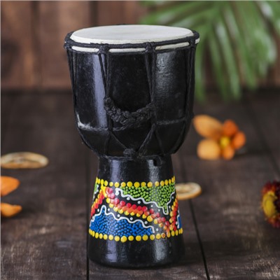 Сувенирный музыкальный инструмент «Барабан Джембе», 20 см, МИКС