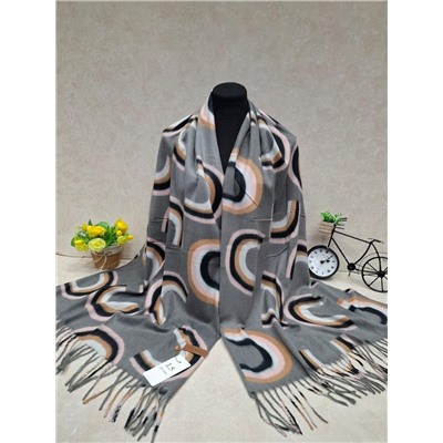 Мягкий палантин из кашемира мультицвет