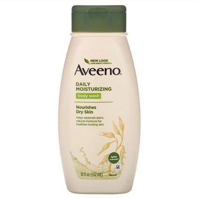 Aveeno, Active Naturals, увлажняющий гель для тела для ежедневного применения, 532 мл (18 жидк. унций)
