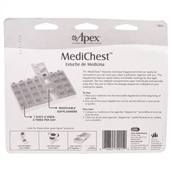 Apex, MediChest, Органайзер для витаминов и лекарств