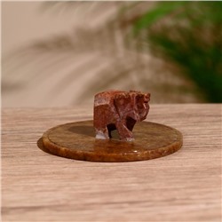 Подставка под благовония «Слоник» мыльный камень, 10 см