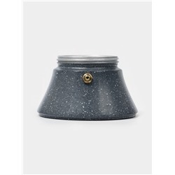 Кофеварка гейзерная Magistro «Мрамор», 150 мл, на 3 чашки, нержавеющая сталь, чёрная