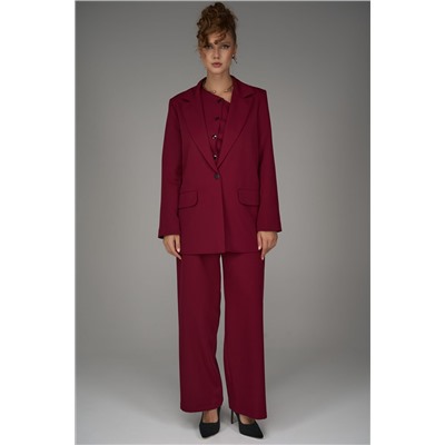 Пиджак Клио (бордовый)