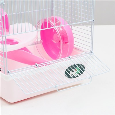 Клетка для грызунов «Пижон», 23×17×26 см, эмаль, белая