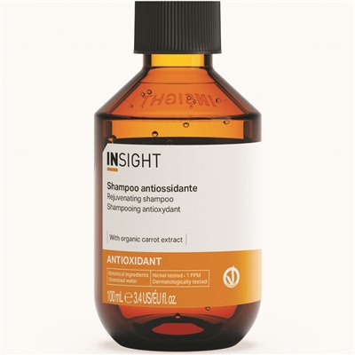 INSIGHT «ANTI-OXIDANT» Шампунь для защиты и омоложения волос 100 мл