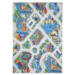 Палас «Мегаполис», 150×200 см, серый