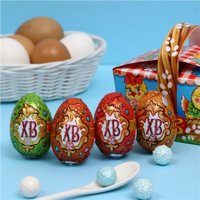 Кондитерское изделие «Корзинка с яйцами», набор, 60 г