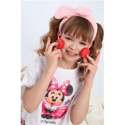 Пижама для девочки Минни арт. ПД-019-078 (Белый)