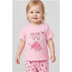 Джемпер детский трикотажный для девочек (футболка) PLAYTODAY, 1240046