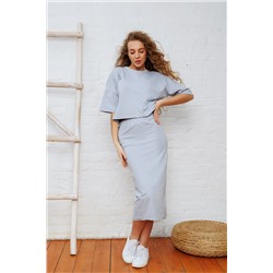 Костюм трикотажный с топом и юбкой 375