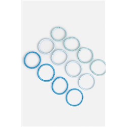 Набор из 12 резинок для волос ACOOLA, 1082717