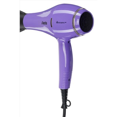 Dewal Фен для волос с ионизацией / Fiesta 03-2010 Lavender, 2600 Вт KRISTALLER, 1193477