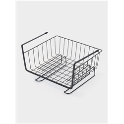 Корзина подвесная Доляна «Лофт», 28.5×24×17.5 см, чёрная
