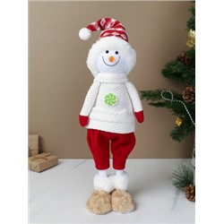 Новогоднее украшение Снеговик 45 см / AW-100 /уп 48/