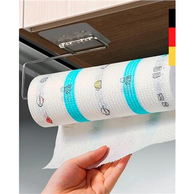 Держатель кухонный для бумажных полотенец самоклеящийся 27,5 см