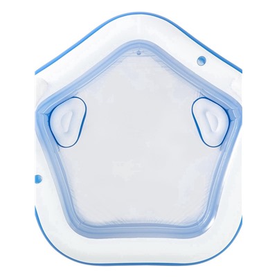 УЦЕНКА Бассейн надувной Bestway, 213×206×69 см, с сиденьями и подголовниками, от 6 лет, 54153