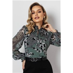 Блузка женская  7059/19/Оливковый