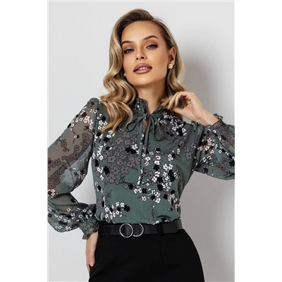 Блузка женская  7059/19/Оливковый