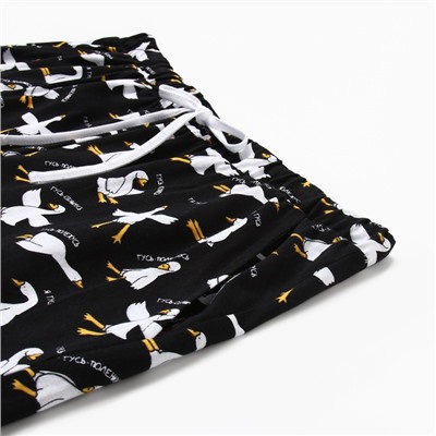 Пижама мужская (футболка, шорты) KAFTAN Gussi, размер 50