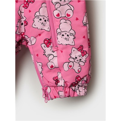 Комбинезон детский текстильный с полиуретановым покрытием для девочек