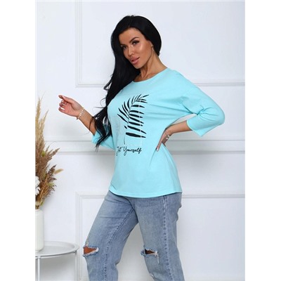 Футболка "Сильвана" (Бирюза)